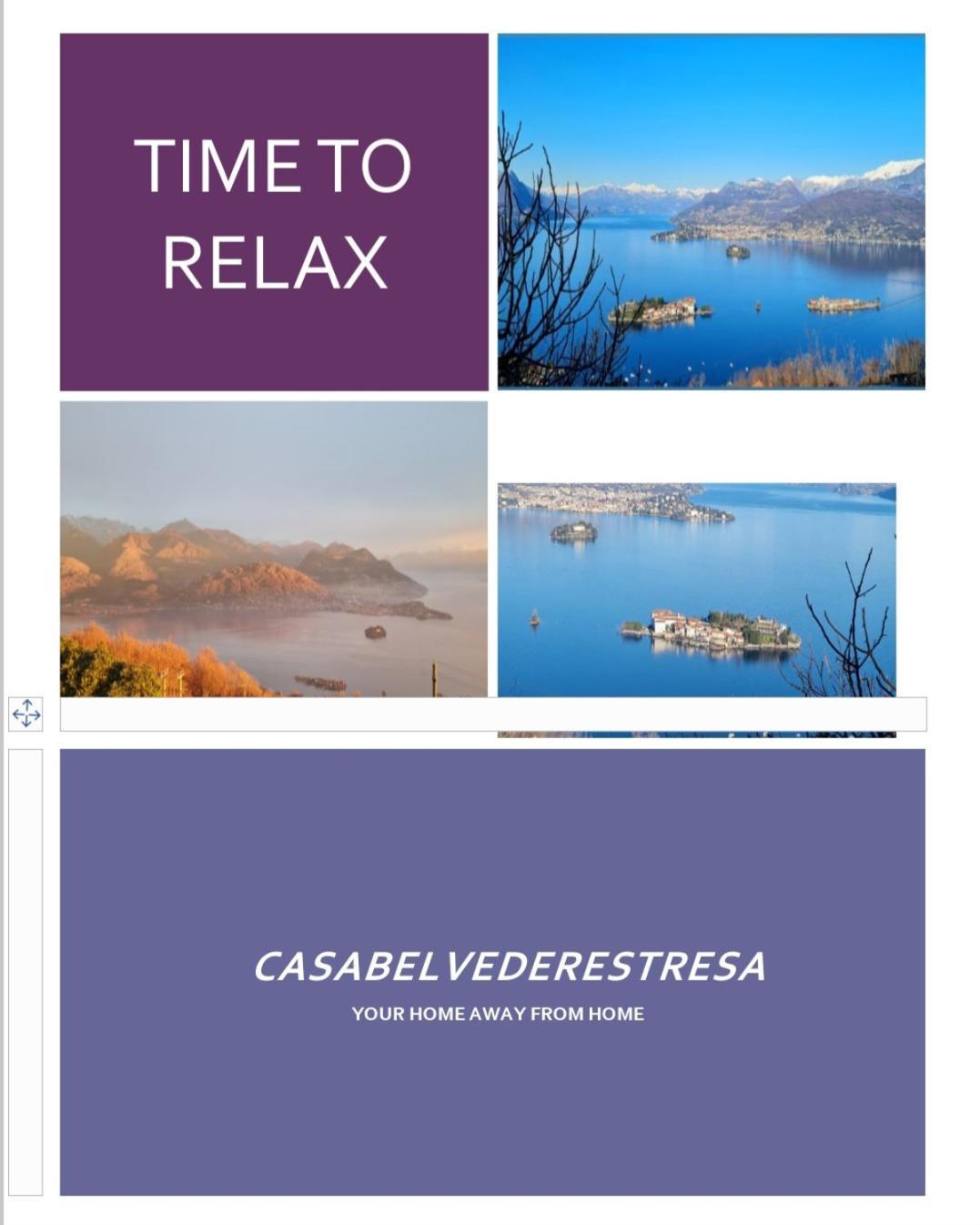 Appartamento Belvedere 4 Stresa Dış mekan fotoğraf